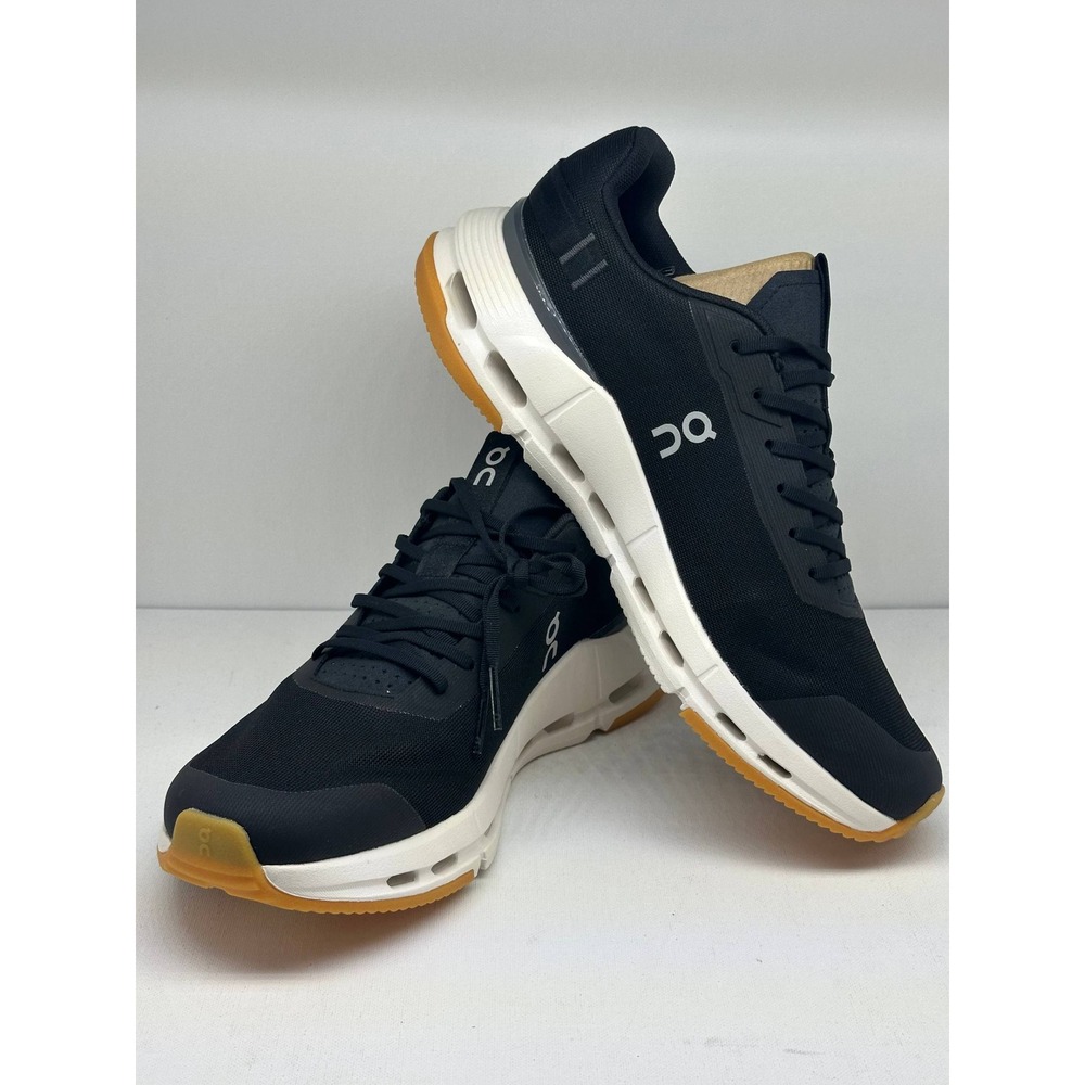 On Cloudnova Form 2 Mens 11 Black Ivory Running Shoes 3ME30151430 New